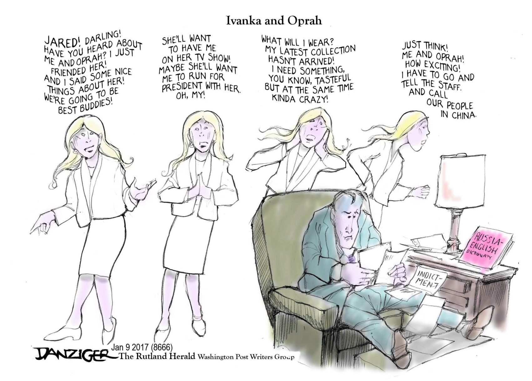 Jeff Danziger cartoon